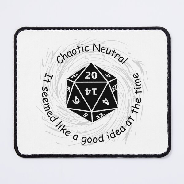 Item preview, Chaotic Neutral Alignment - Seems Like Fun designed and sold by VocalPhoenix.