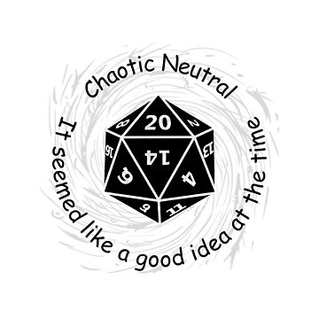 Artwork thumbnail, Chaotic Neutral Alignment - Seems Like Fun by VocalPhoenix