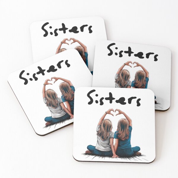 Item preview, Best sisters, Best Friend, Twins designed and sold by FunnyShop4you.