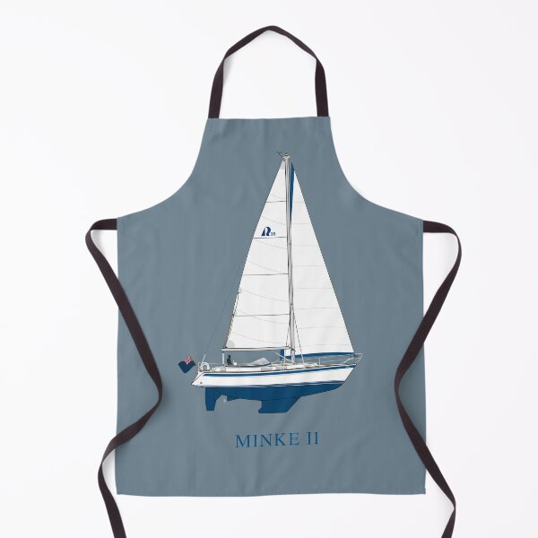 Item preview, Yate de vela Halberg-Rassy 36 Mk II designed and sold by RedBubbleBath.