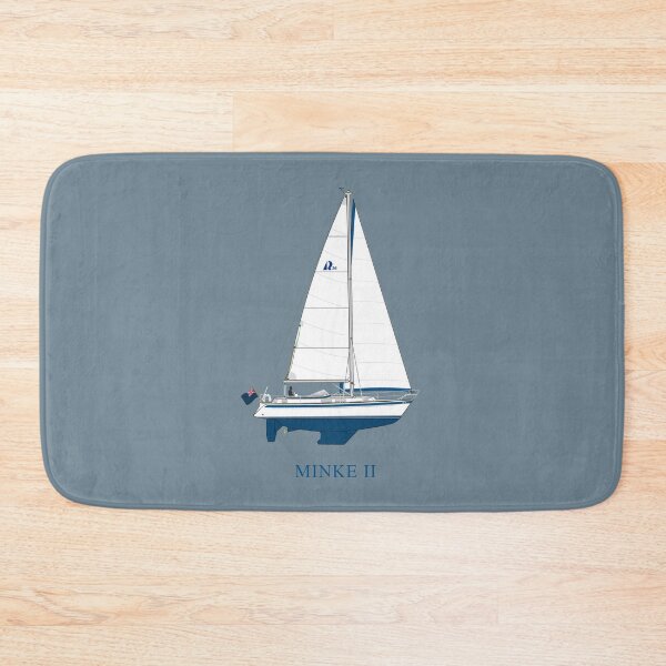 Item preview, Yate de vela Halberg-Rassy 36 Mk II designed and sold by RedBubbleBath.