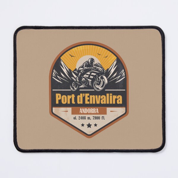 Item preview, Port d'Envalira Andorra Motorcycling Mountain Design designed and sold by CynthiaGraphics.