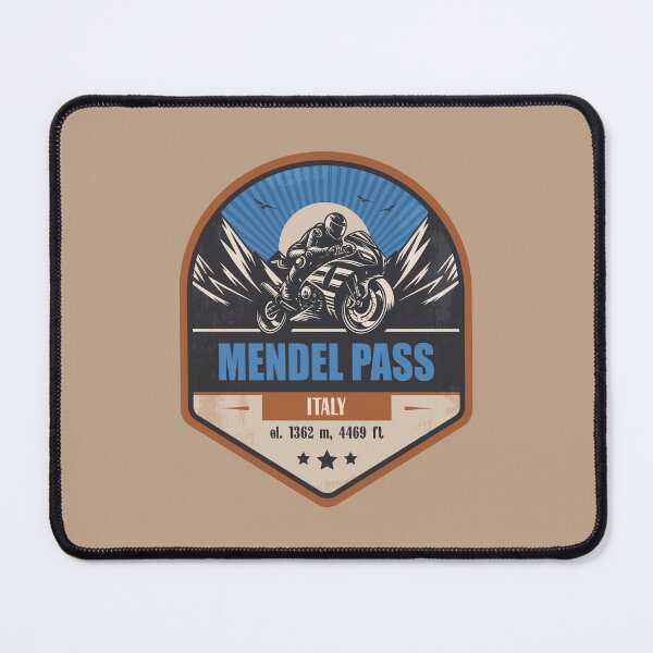 Item preview, Mendel Pass Italy Motorcycling Mountain Design designed and sold by CynthiaGraphics.