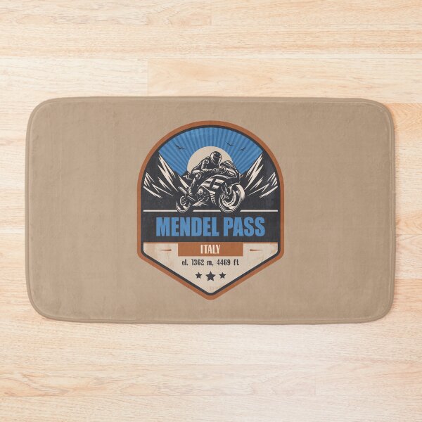 Item preview, Mendel Pass Italy Motorcycling Mountain Design designed and sold by CynthiaGraphics.