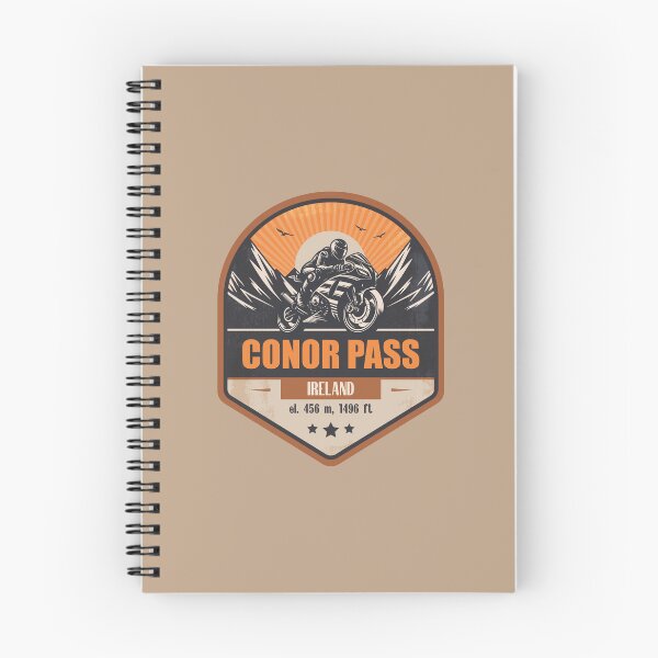 Item preview, Conor Pass Ireland Motorcycling Mountain Design designed and sold by CynthiaGraphics.