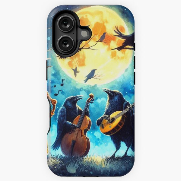 Item preview, Cool Crows Moonlight Serenade designed and sold by Halifaxartguy.