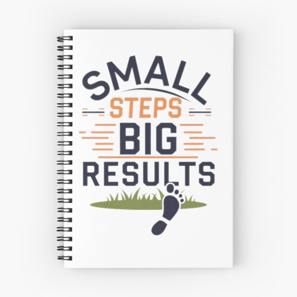 Item preview, Small Steps, Big Results designed and sold by Shop242.