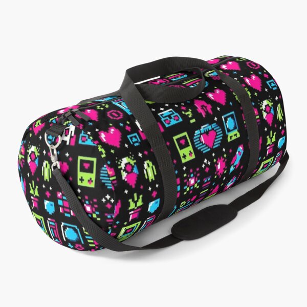 Item preview, Retro arcade pattern with pixelated video game icons. designed and sold by Blitzarbeiter.