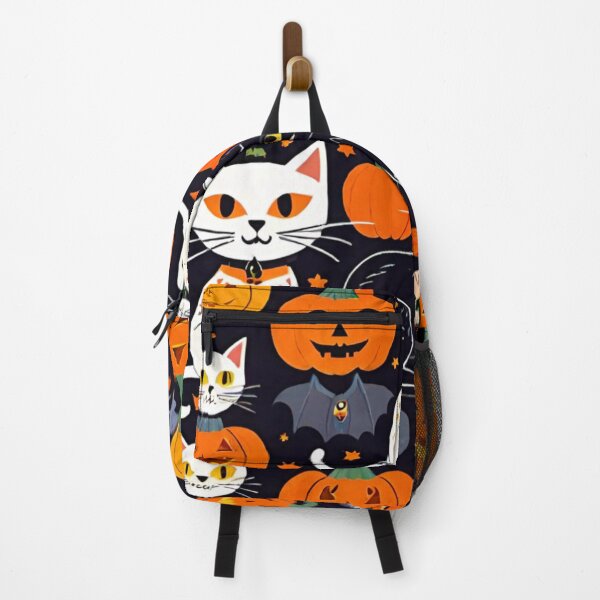 Item preview, Trio of Halloween: Cat, Bat, Pumpkin designed and sold by GrizzlyCollective.