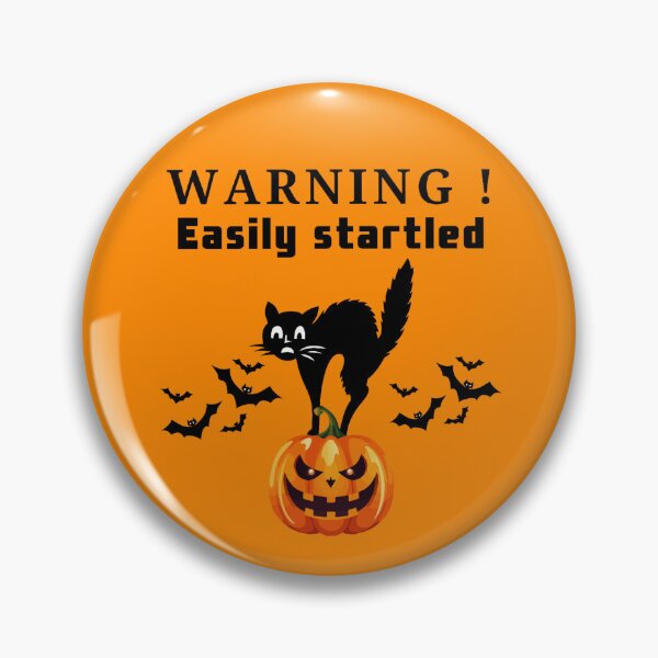 Item preview, Warning easily startled  designed and sold by authenticwords.
