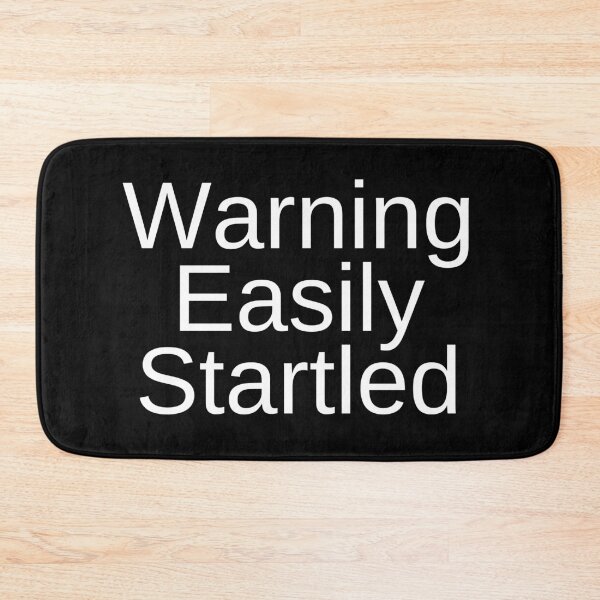 Item preview, Easily Startled designed and sold by Fateh-Kro ⭐⭐⭐⭐⭐.