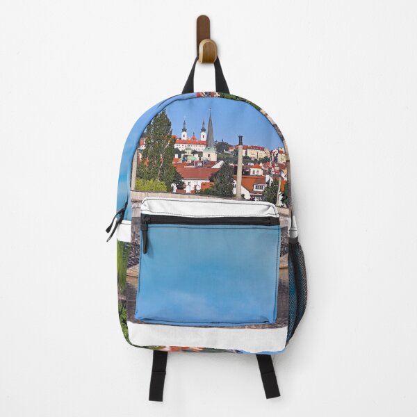 Item preview, View from the bank of the Vltava river to Manes bridge and the Prague castle, Czech republic designed and sold by goceris.