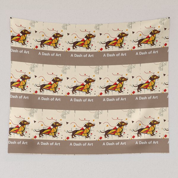 Item preview, Dachshund Stride In Color designed and sold by Cute-Cuddles.