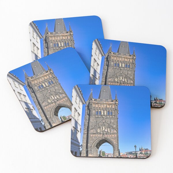 Item preview, Stare Mesto Tower, Charles Bridge in Prague, Czech Republic designed and sold by goceris.