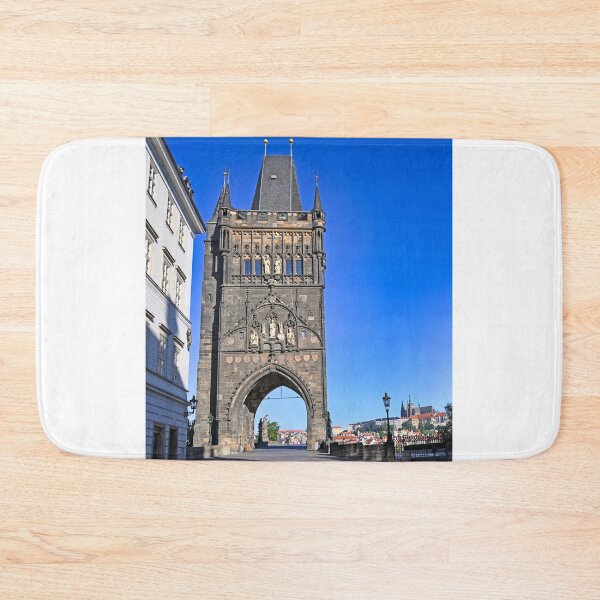 Item preview, Stare Mesto Tower, Charles Bridge in Prague, Czech Republic designed and sold by goceris.