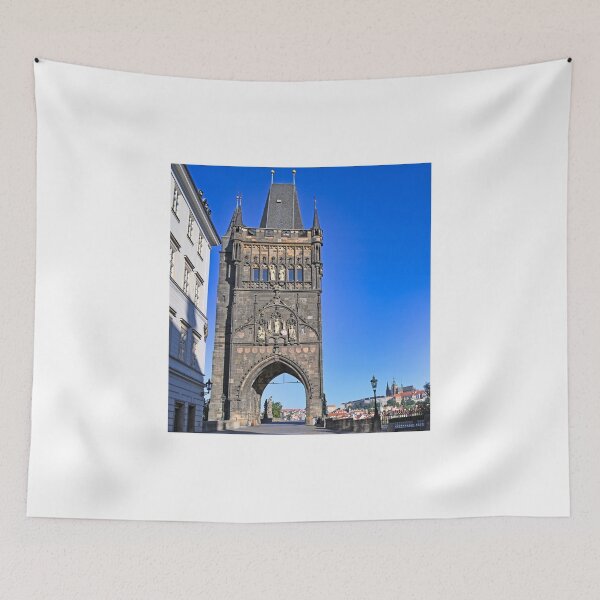 Item preview, Stare Mesto Tower, Charles Bridge in Prague, Czech Republic designed and sold by goceris.
