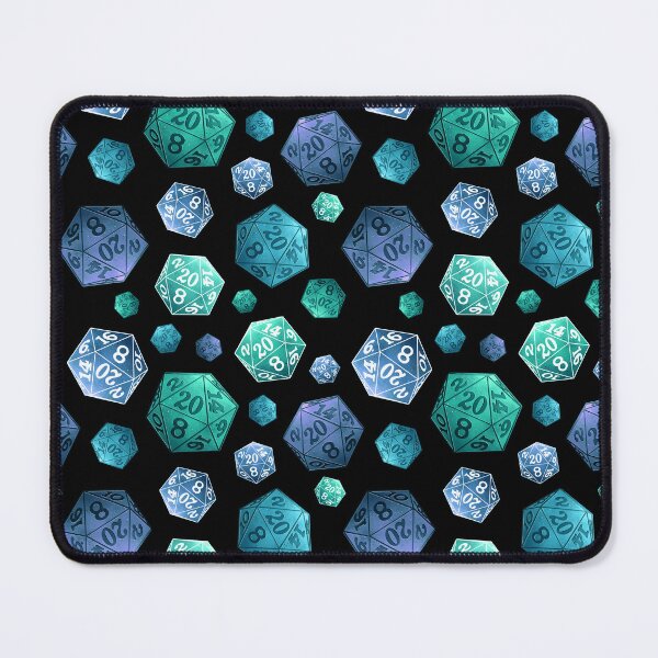 Item preview, D20 Dice Blue designed and sold by SenCrossArt.