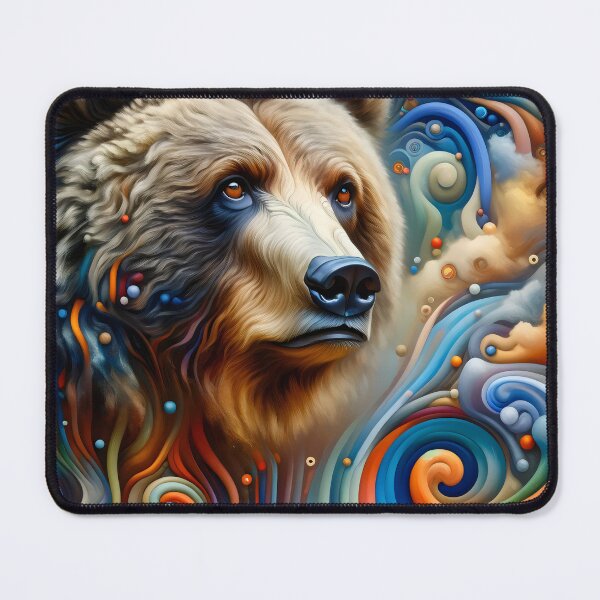 Item preview, Surrealist Bear designed and sold by GoldenPattern.