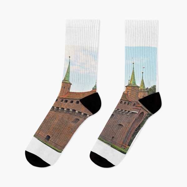 Item preview, Krakow barbican ("Barbakan") - medieval fortification at city walls, Poland designed and sold by goceris.