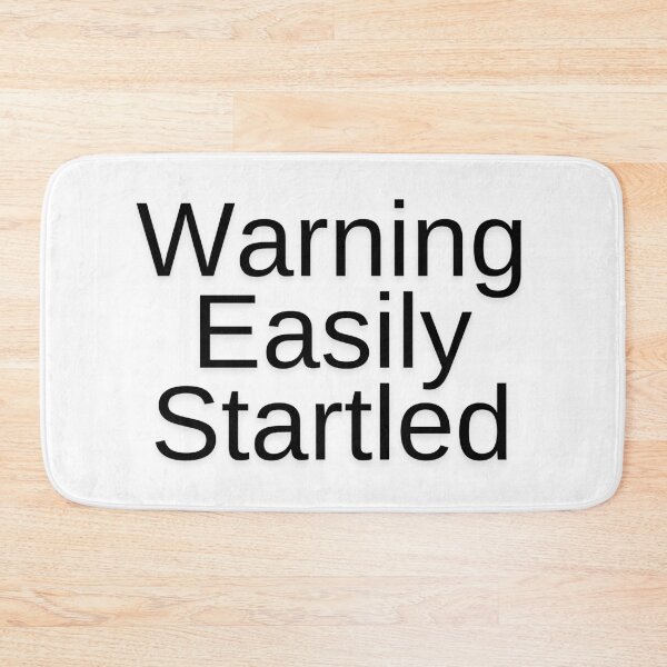 Item preview, Easily Startled designed and sold by Fateh-Kro ⭐⭐⭐⭐⭐.