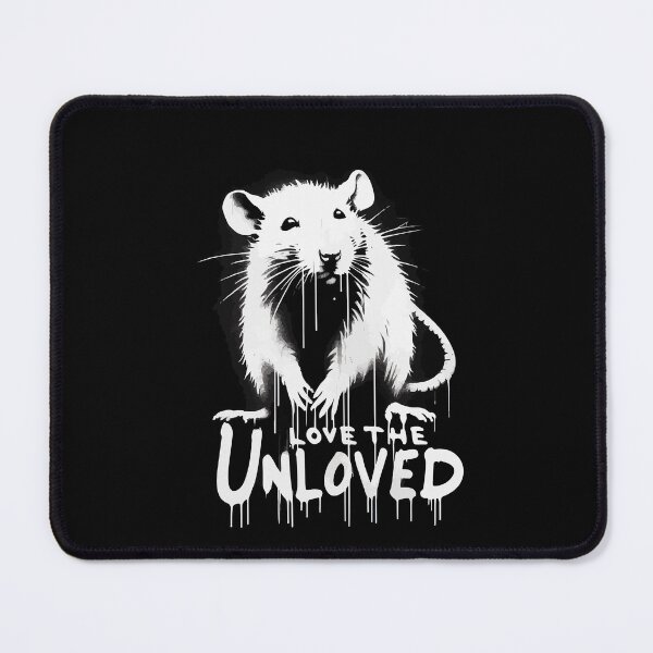 Item preview, Love The Unloved Rat Monochromatic designed and sold by TomFrontierArt.