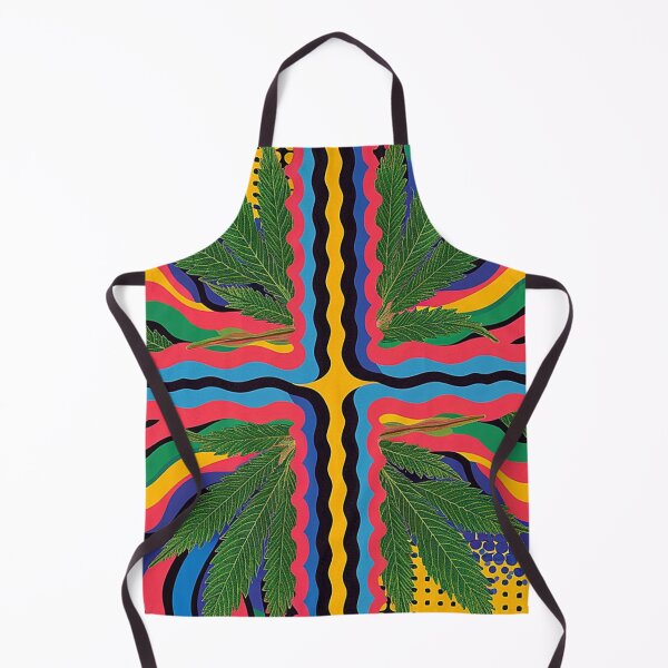 Item preview, Colorful Vibrant Marijuana Abstract Art - Unique Psychedelic Design  designed and sold by JLEmporium.