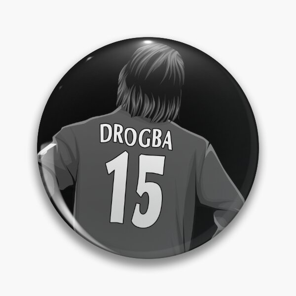 Item preview, Didier Drogba Black and White Version designed and sold by Aldduardo.