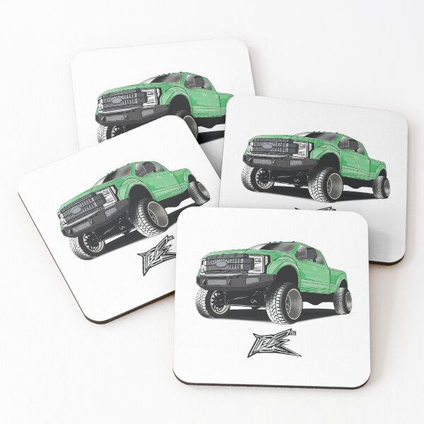 Item preview, ford f250 hd truck green  designed and sold by NaquashM.
