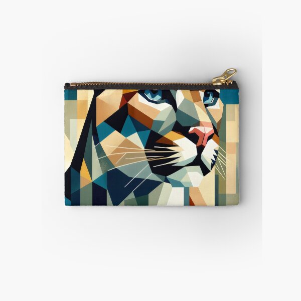 Item preview, Cubist Mountain Lion designed and sold by GoldenPattern.