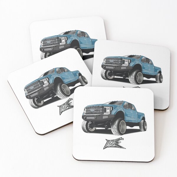 Item preview, ford f250 hd truck blue  designed and sold by NaquashM.