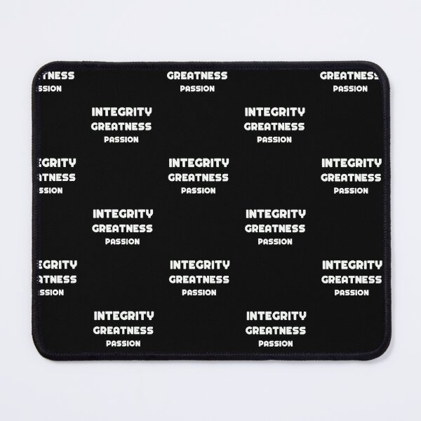 Item preview, Integrity Greatness Passion designed and sold by LensherArt.