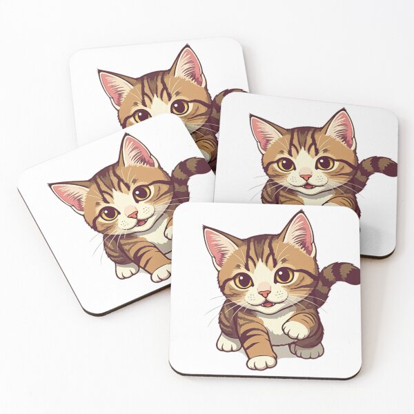 Item preview, playful cat designed and sold by KaatsStyle.