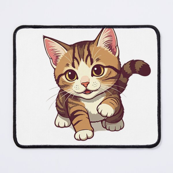 Item preview, playful cat designed and sold by KaatsStyle.