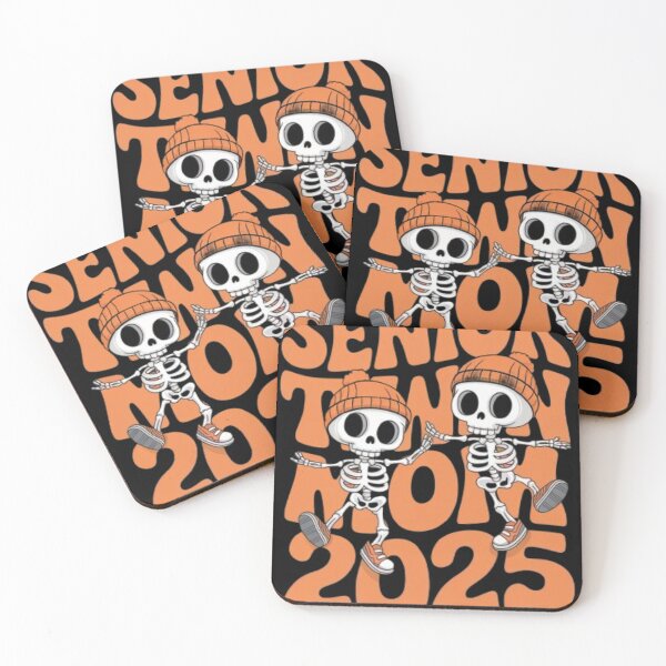 Item preview, senior twin mom graduates twins graduation skeleton designed and sold by TheTimer.