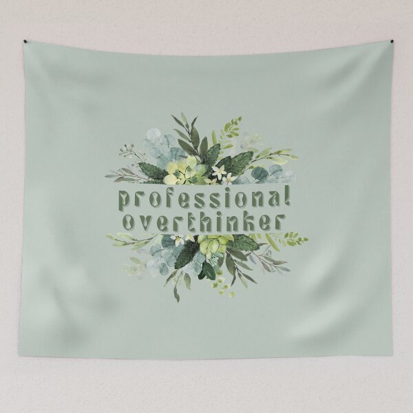 Item preview, Professional Overthinker designed and sold by FuryHive.