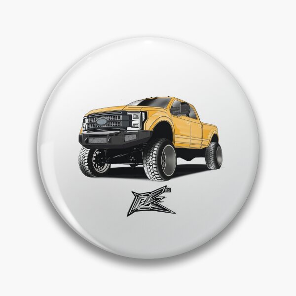Item preview, ford f250 hd truck yellow  designed and sold by NaquashM.
