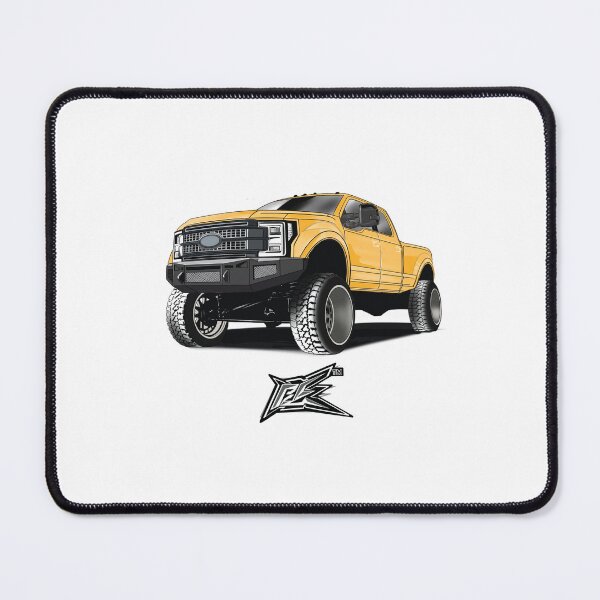 Item preview, ford f250 hd truck yellow  designed and sold by NaquashM.