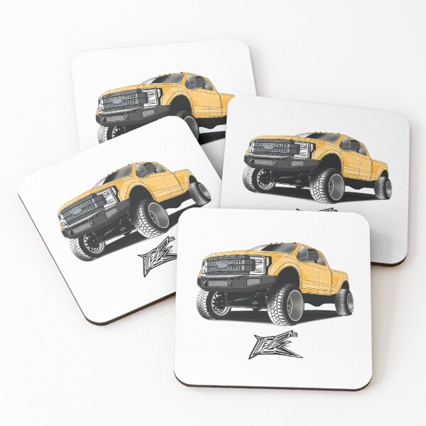 Item preview, ford f250 hd truck yellow  designed and sold by NaquashM.