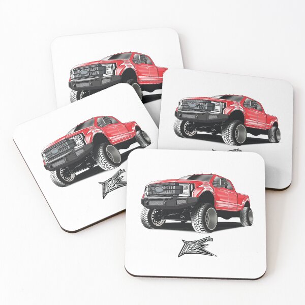 Item preview, ford f250 hd truck red designed and sold by NaquashM.