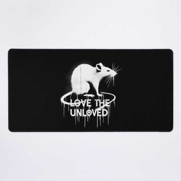 Item preview, Love The Unloved Rat Owner Monochromatic designed and sold by TomFrontierArt.