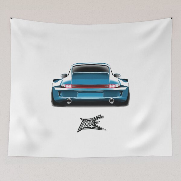 Item preview, Wide body 911 993 carrera blue  designed and sold by NaquashM.