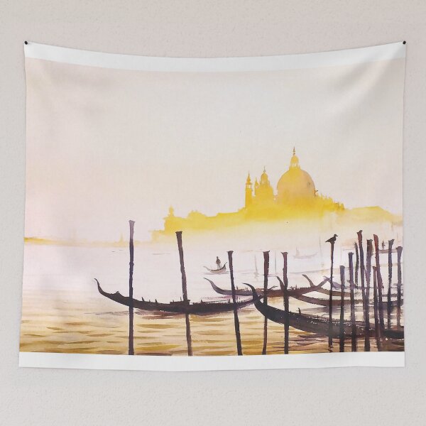 Item preview, early Morning Venice - watercolor painting on paper designed and sold by SamirArt.