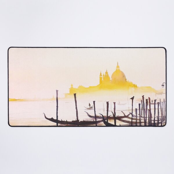 Item preview, early Morning Venice - watercolor painting on paper designed and sold by SamirArt.