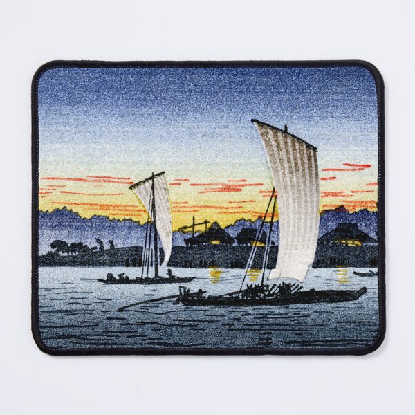 Item preview, 1900 Japanese Fishing Boats at Dusk designed and sold by historicimage.