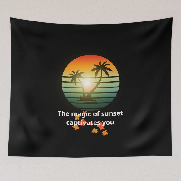 Item preview, the magic of sunset captivates you designed and sold by Mona Ragab.