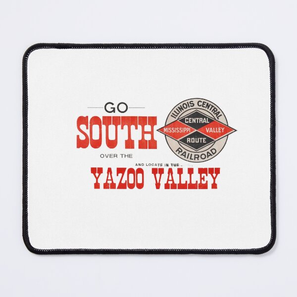 Item preview, Vintage Illinois Central Railroad - Go South - Yazoo Valley designed and sold by QuayTradingCo.