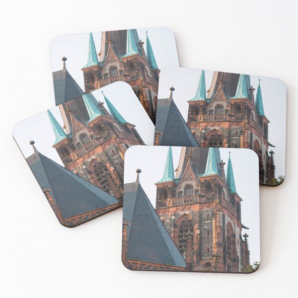 Item preview, Gothic tower in the evening light - detailed view designed and sold by rhosbahu.