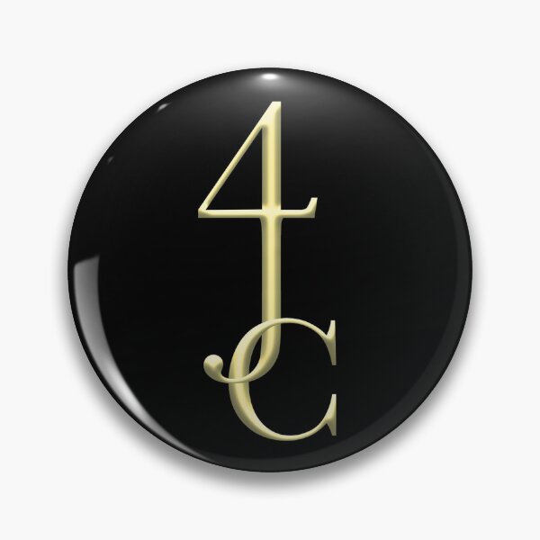 Item preview, For Jesus Christ Logo Christian Monogram 4JC designed and sold by FrequenSeeker Atmos & Moods.