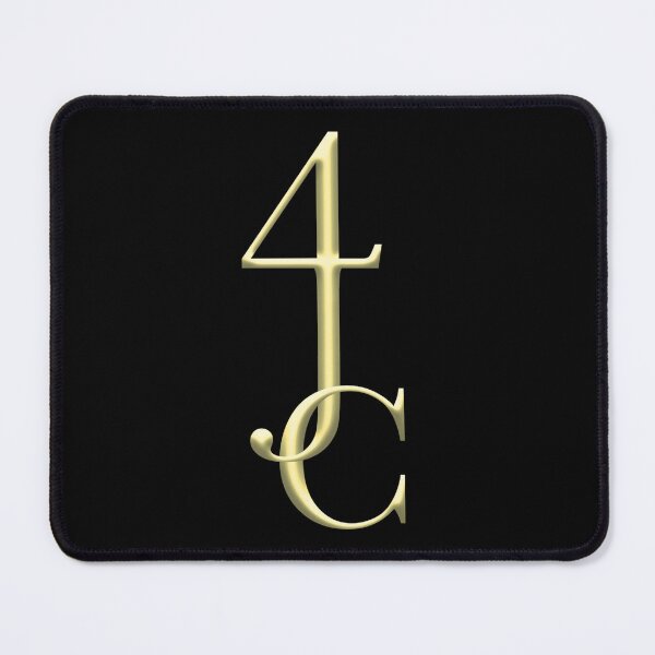 Item preview, For Jesus Christ Logo Christian Monogram 4JC designed and sold by FrequenSeeker Atmos & Moods.