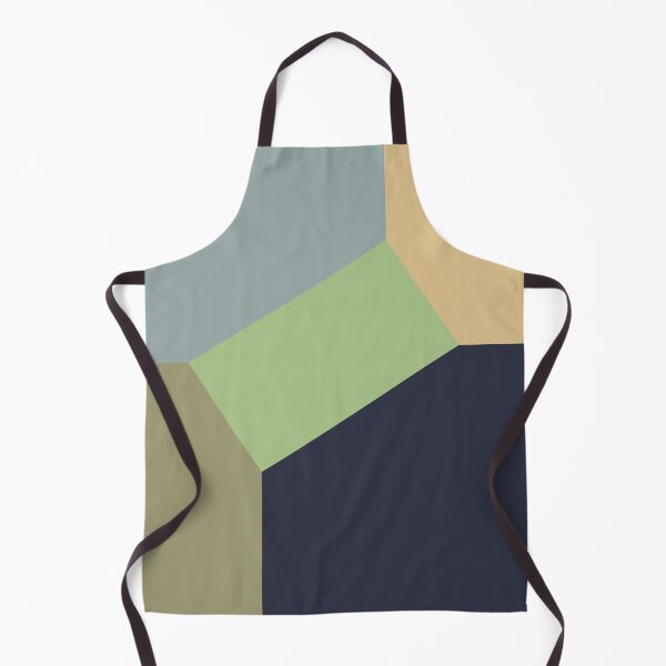 Item preview, Abstract Geometric Color Block Blue Green Brown designed and sold by Jeallan Designs.